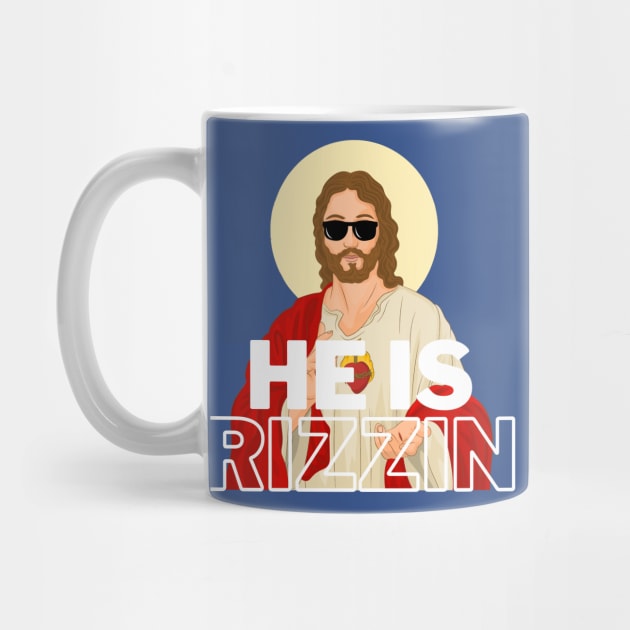 COOL JESUS HAS RIZZEN by Lolane